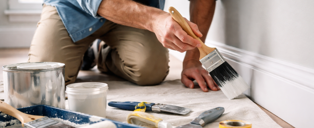 The Best Paint, Tools, and Techniques for Trim and Baseboard Painting