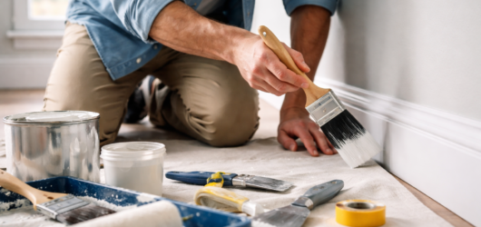 The Best Paint, Tools, and Techniques for Trim and Baseboard Painting